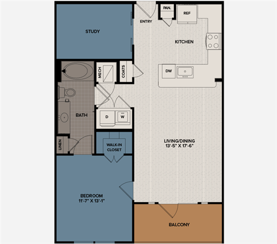 A6 floorplan layout
