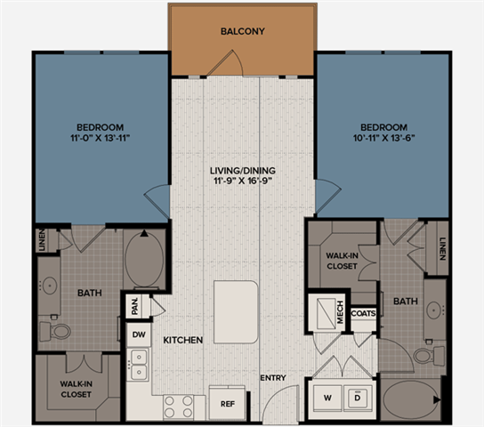 B2 floorplan layout