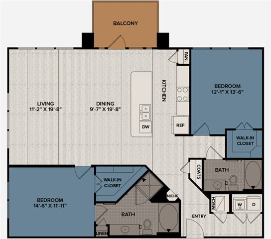 B5 floorplan layout