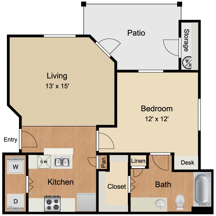 A2 floorplan layout