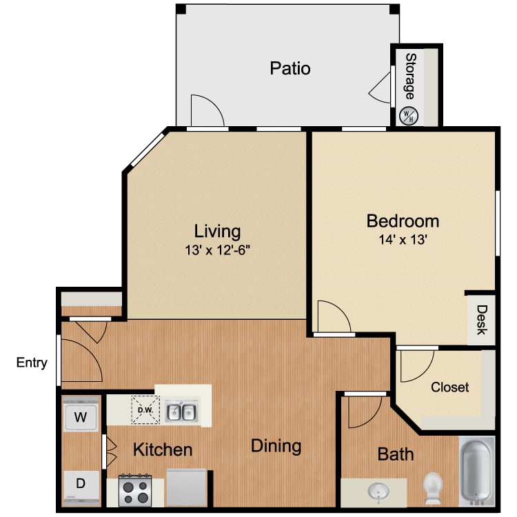 A4 floorplan layout
