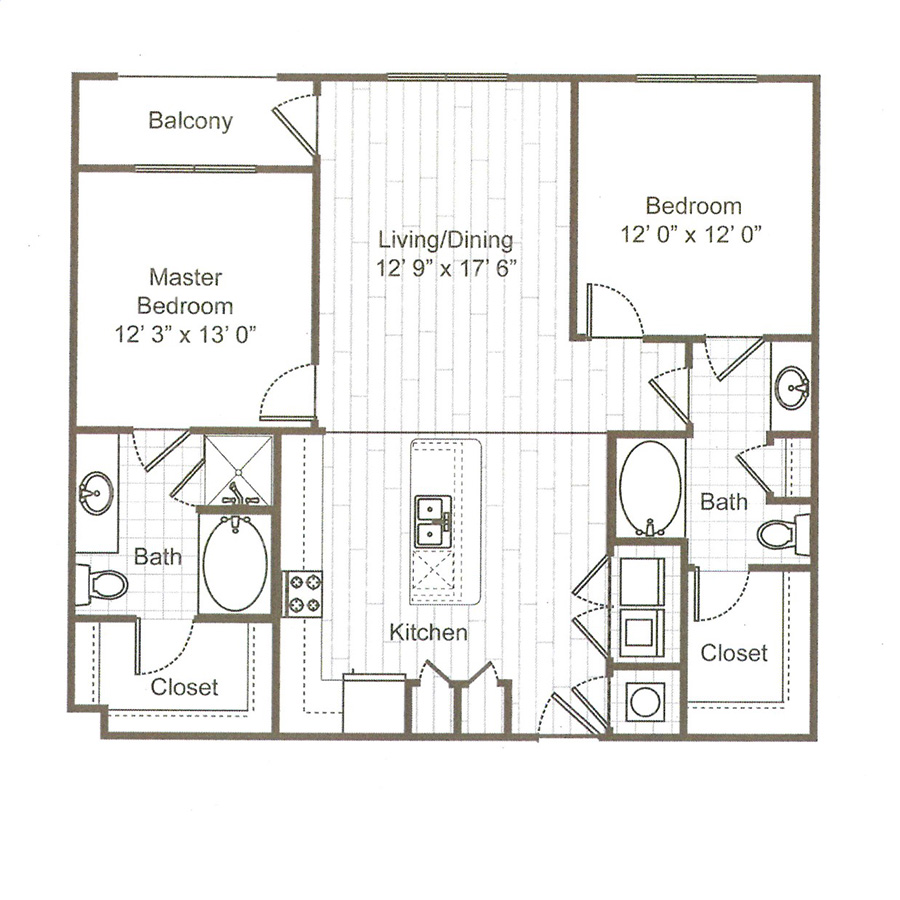 B3 floorplan layout