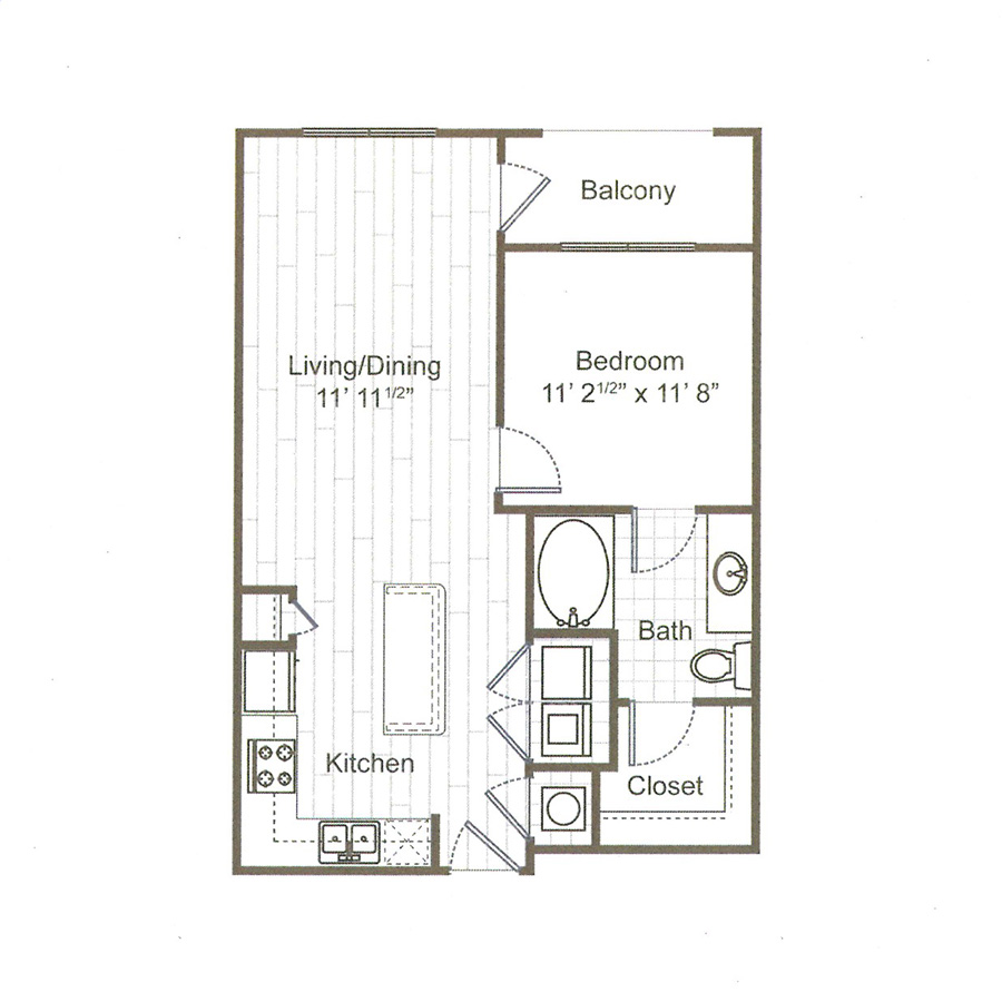 A2 floorplan layout