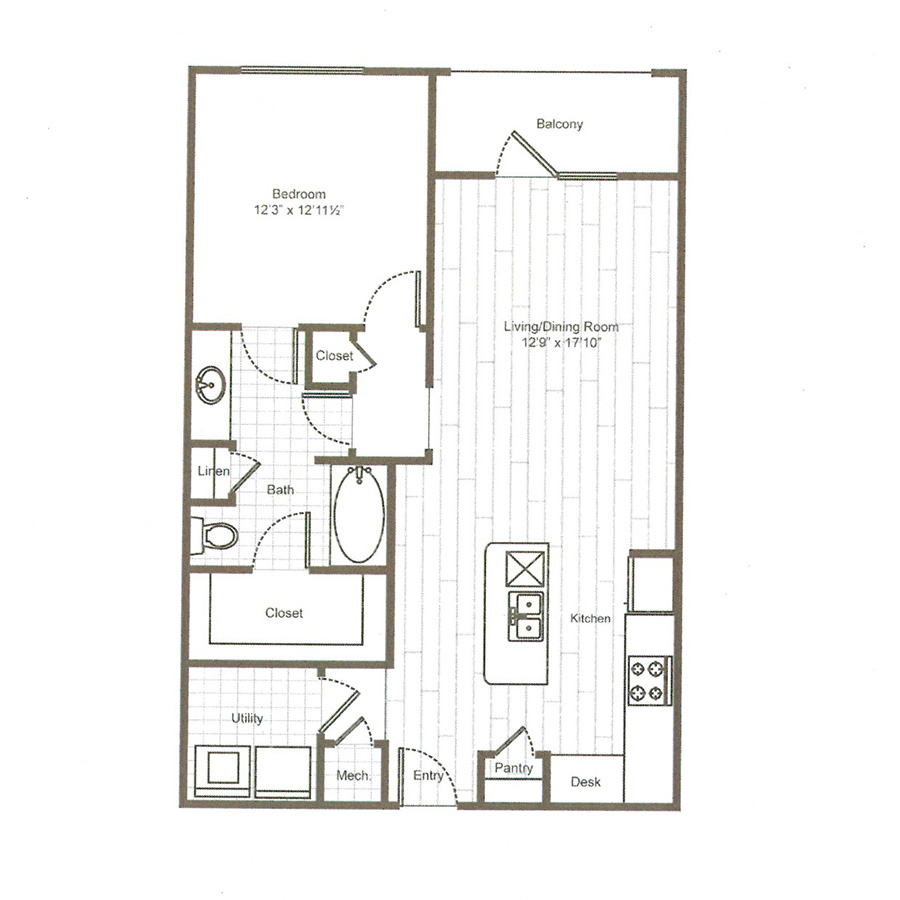 A8 floorplan layout