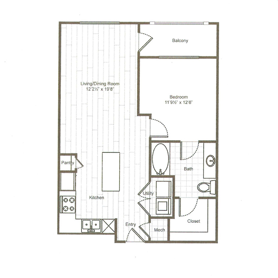A4 floorplan layout