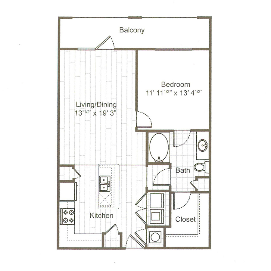 A6 floorplan layout