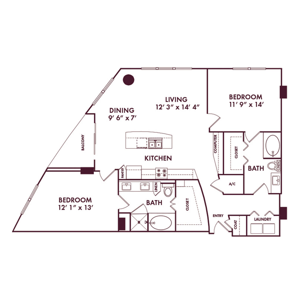 B6 floorplan layout