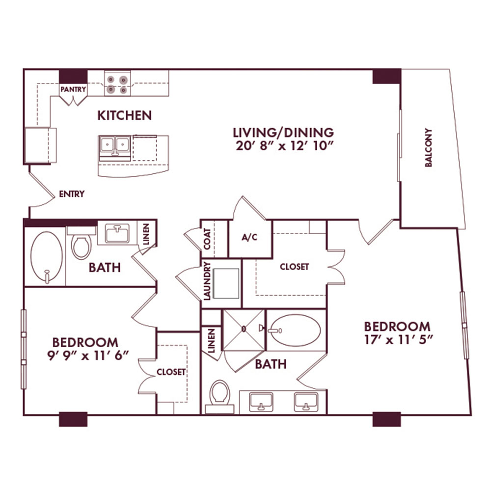 B1 floorplan layout