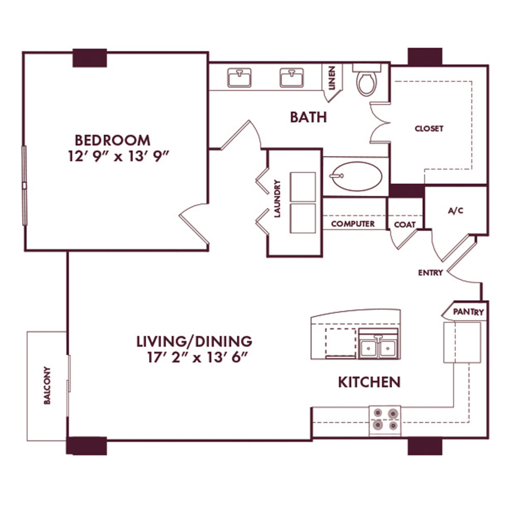 A10 floorplan layout