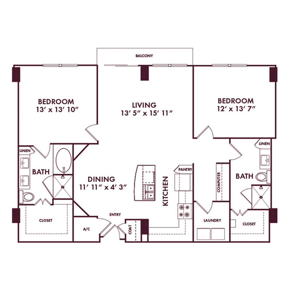 B5 floorplan layout