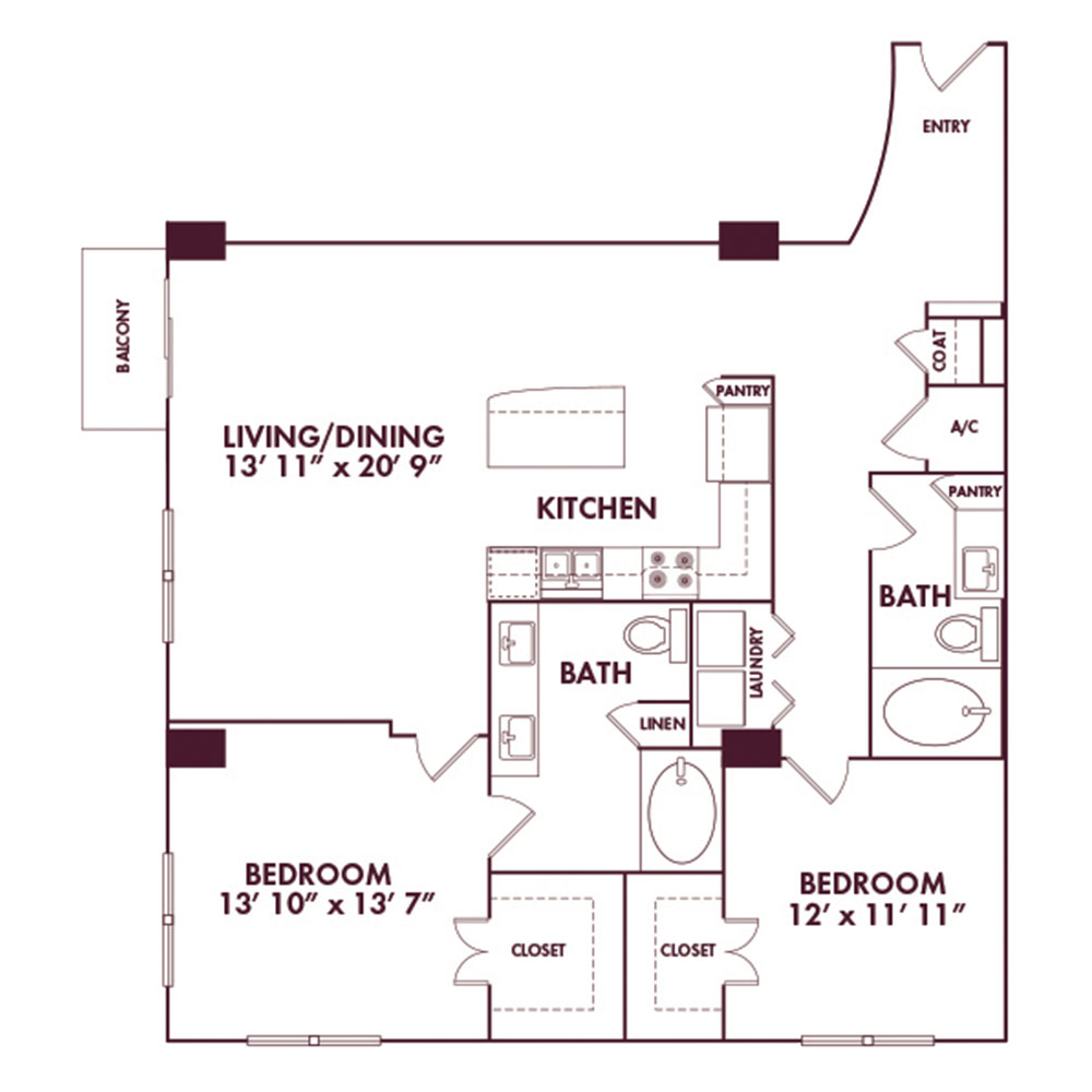 B6a floorplan layout