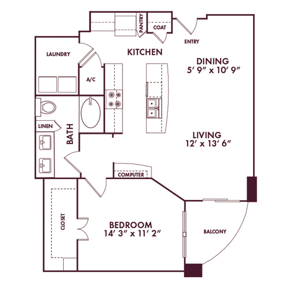 A12 floorplan layout