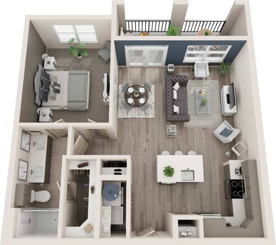 A2 floorplan layout