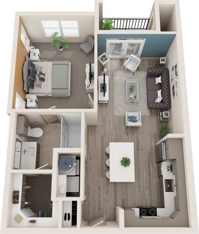 A1 floorplan layout