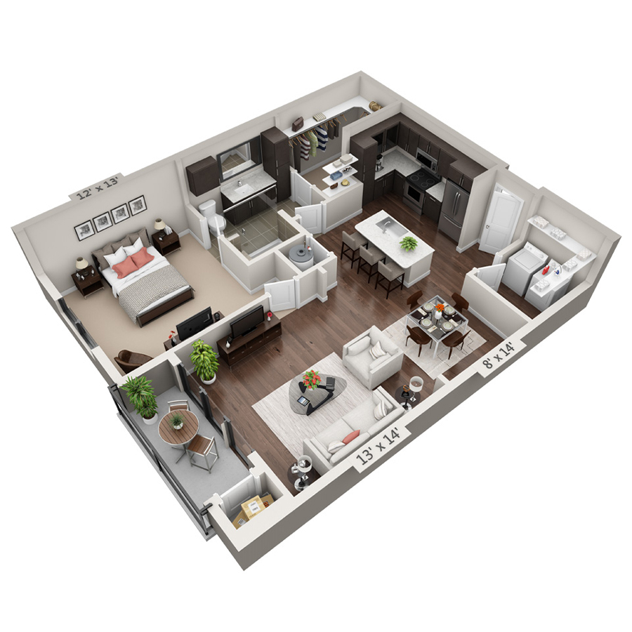 Dulles floorplan layout