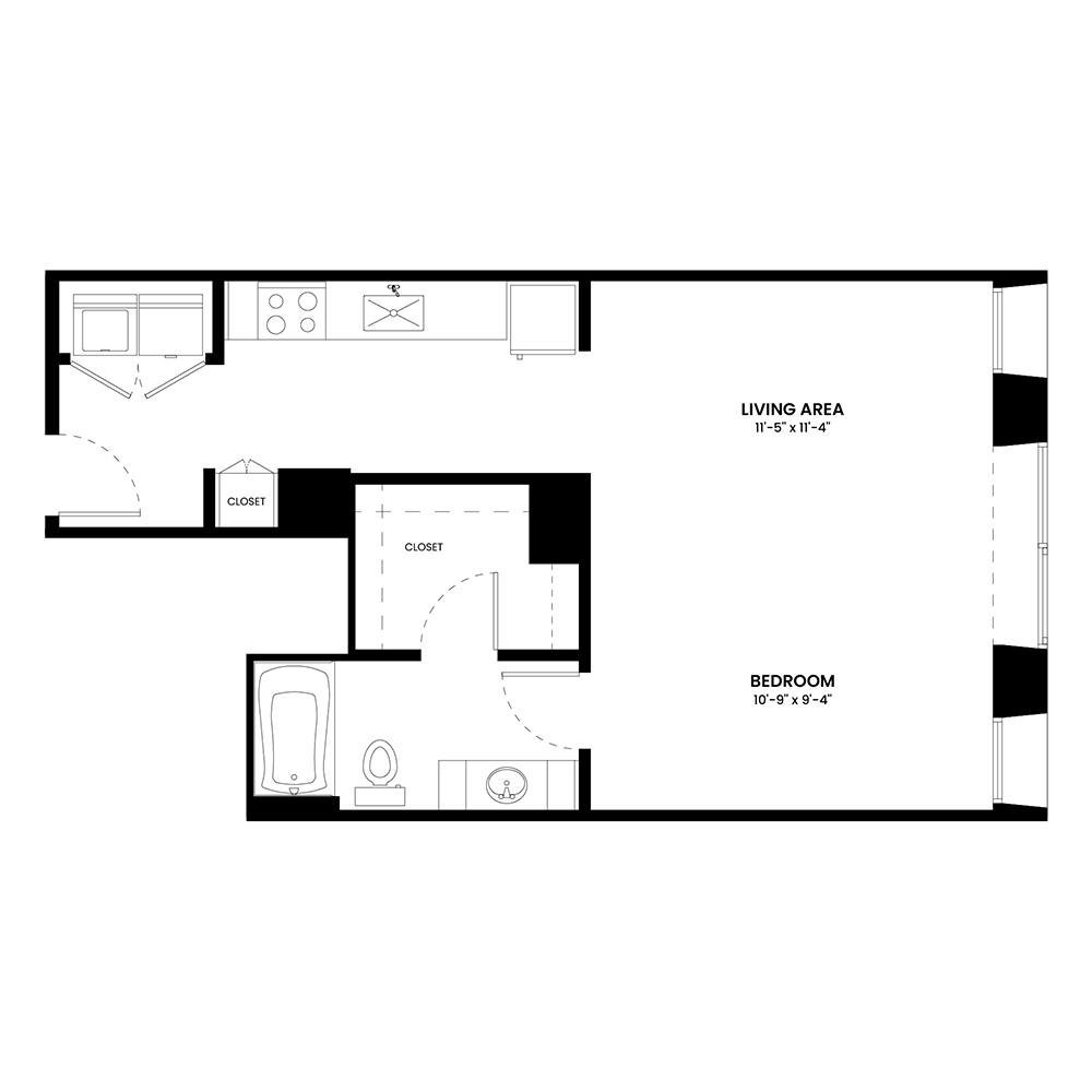 S1 floorplan layout
