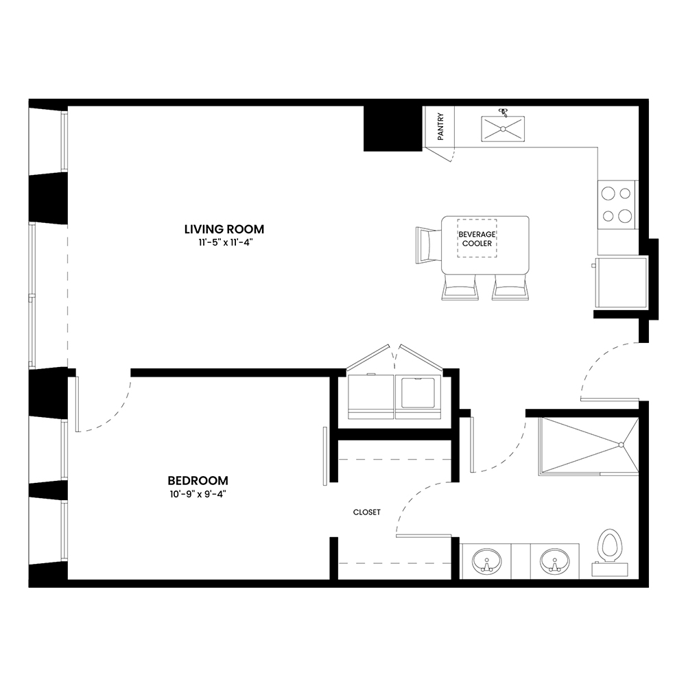 A3 floorplan layout