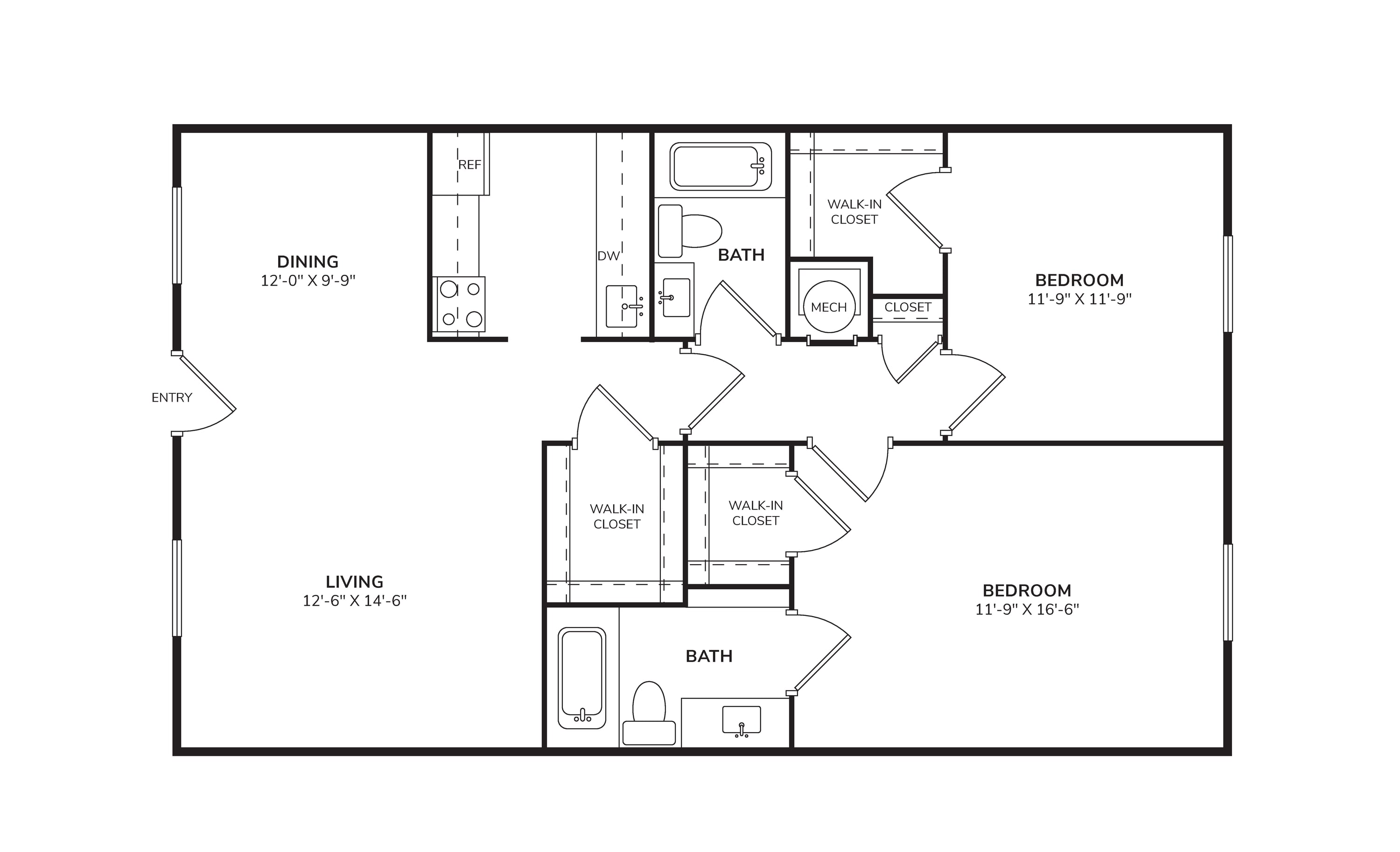 Tulane floorplan layout