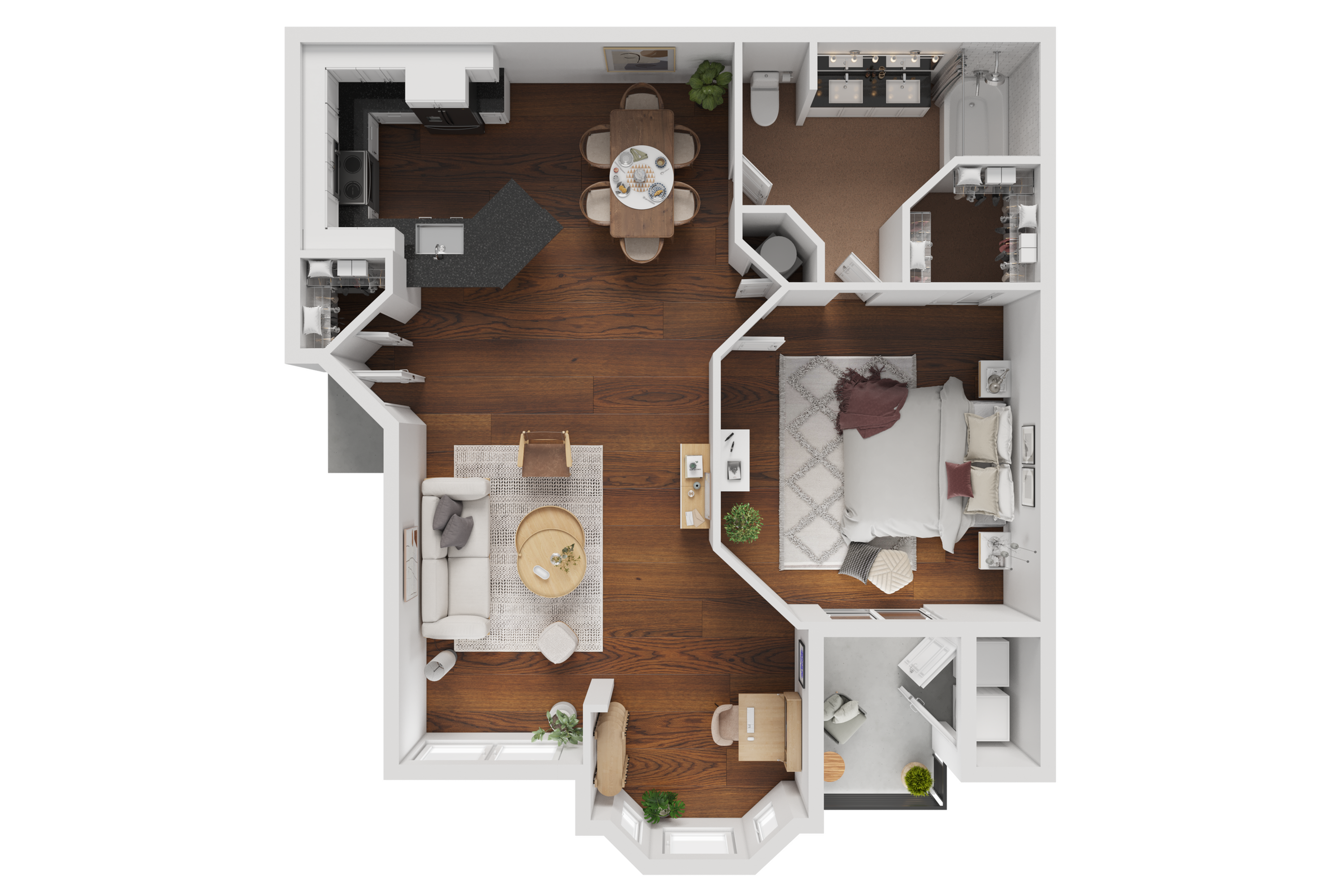 A3P floorplan layout