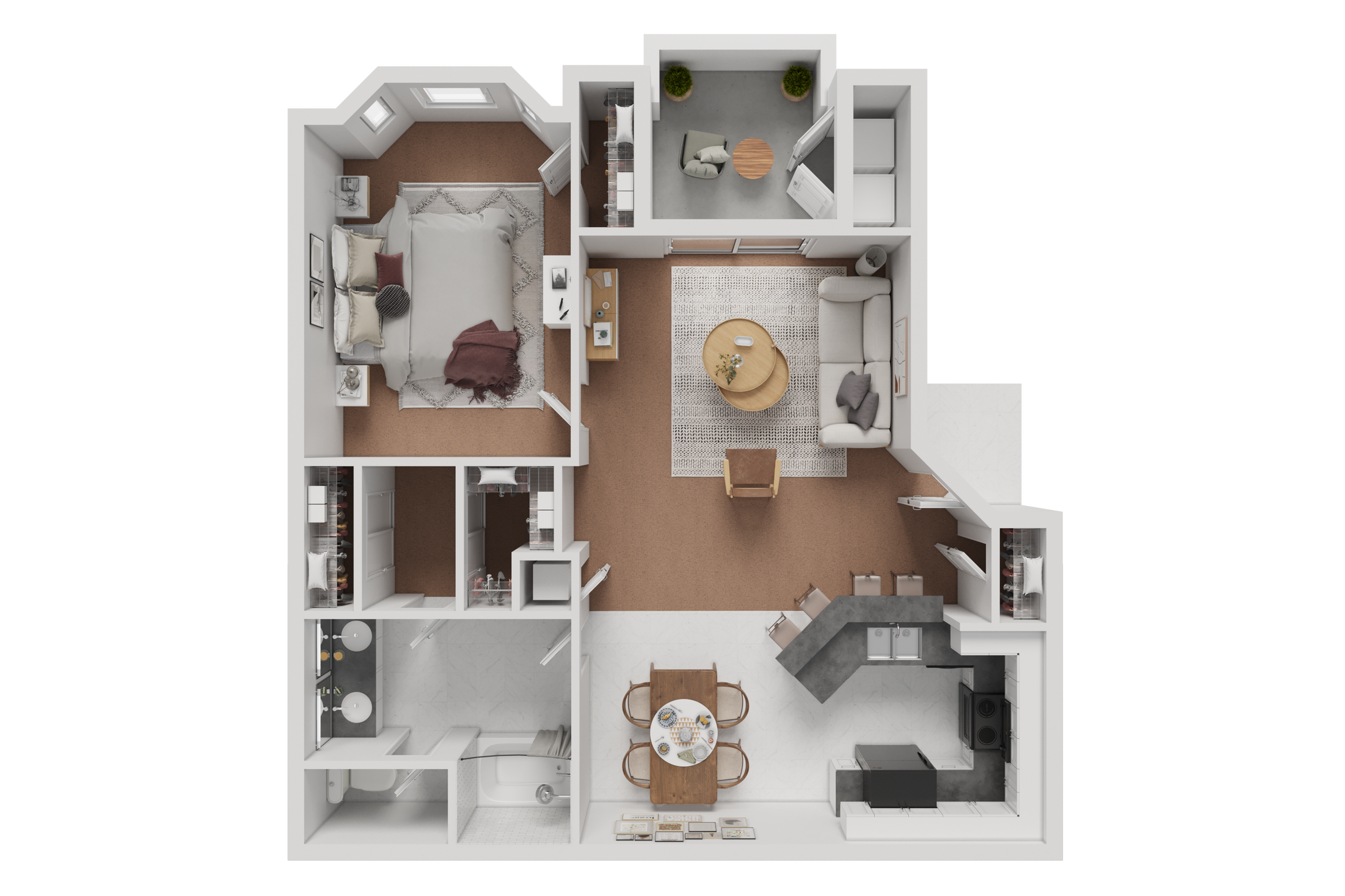 A1 floorplan layout