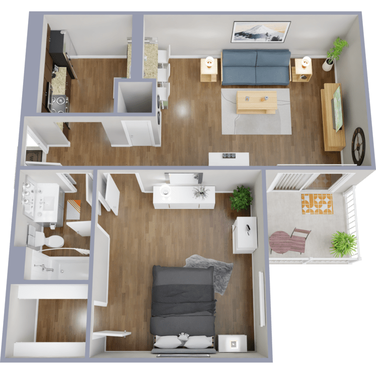 Plan A1 floorplan layout