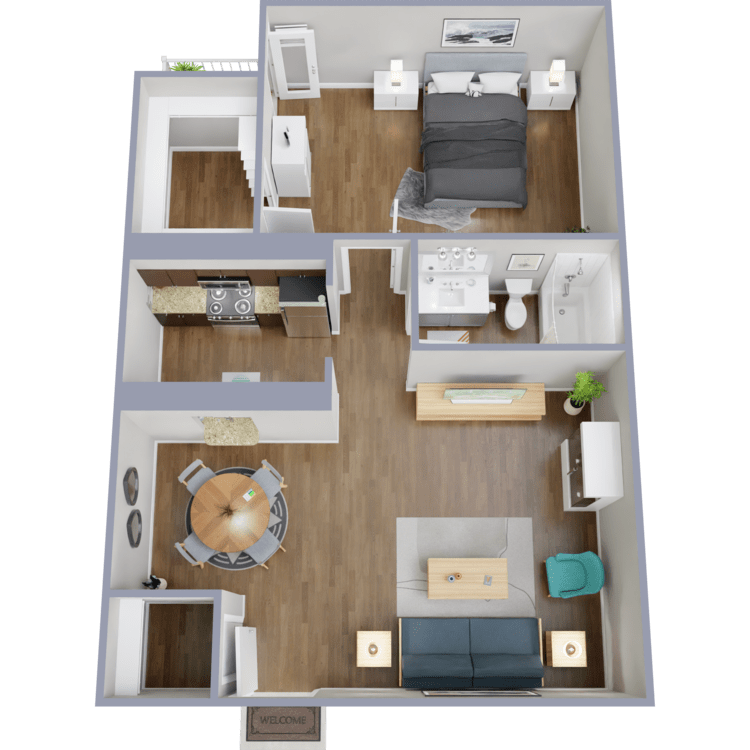 Plan A4 floorplan layout