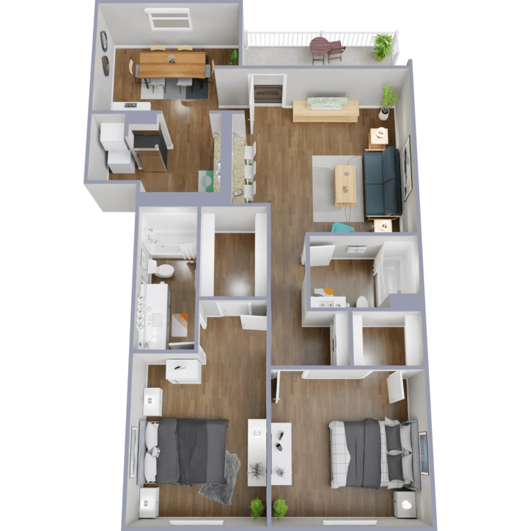 Plan C1 floorplan layout