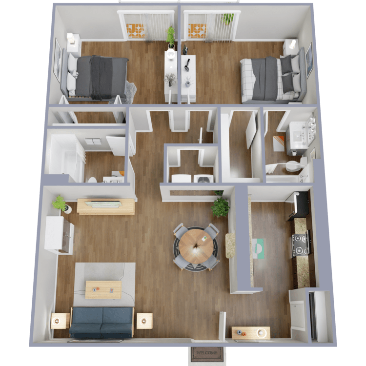 Plan C2 floorplan layout