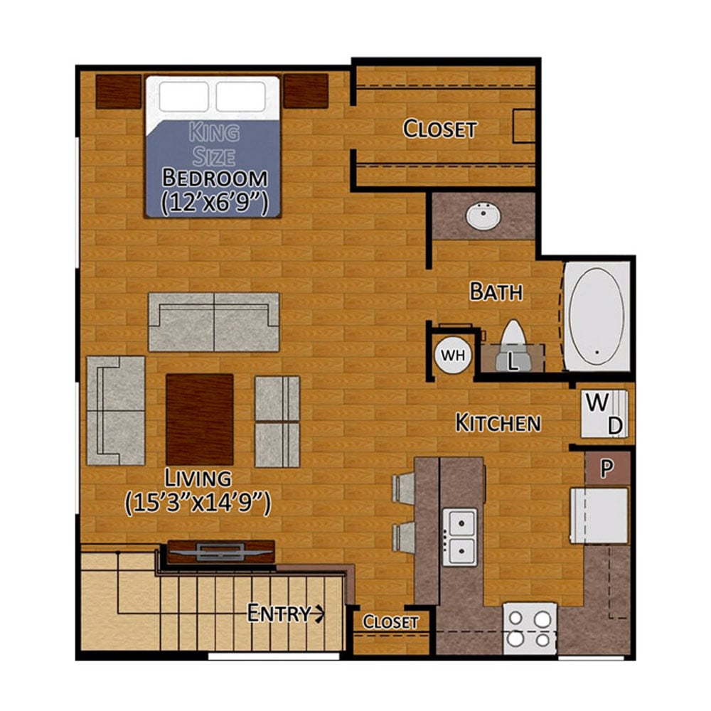Lone Star II (with Reserved Parking) floorplan layout