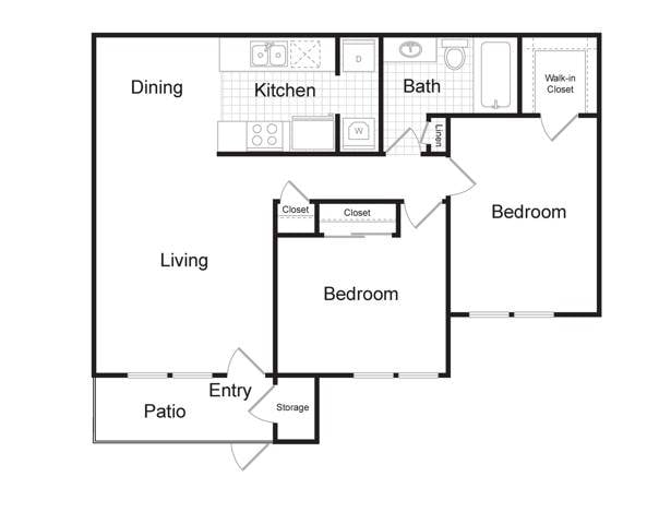 C floorplan layout