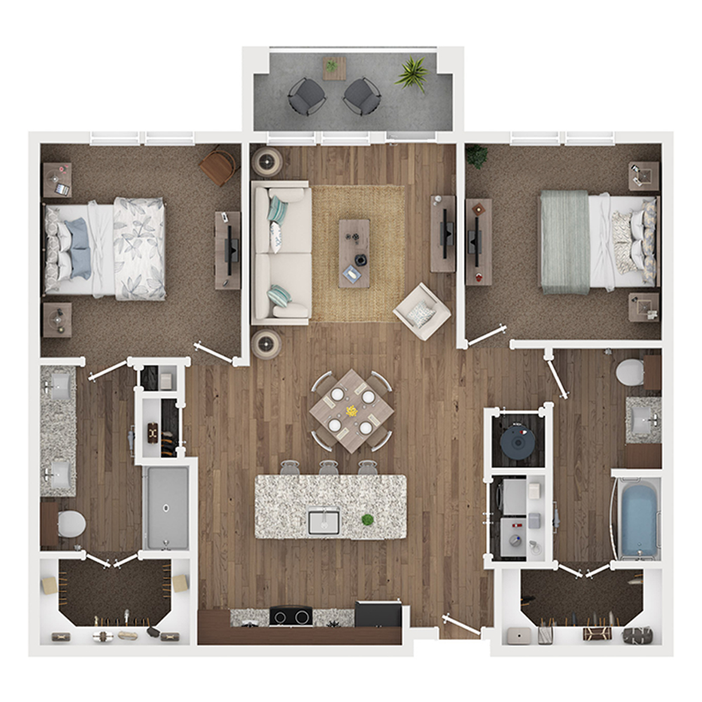 B1 floorplan layout