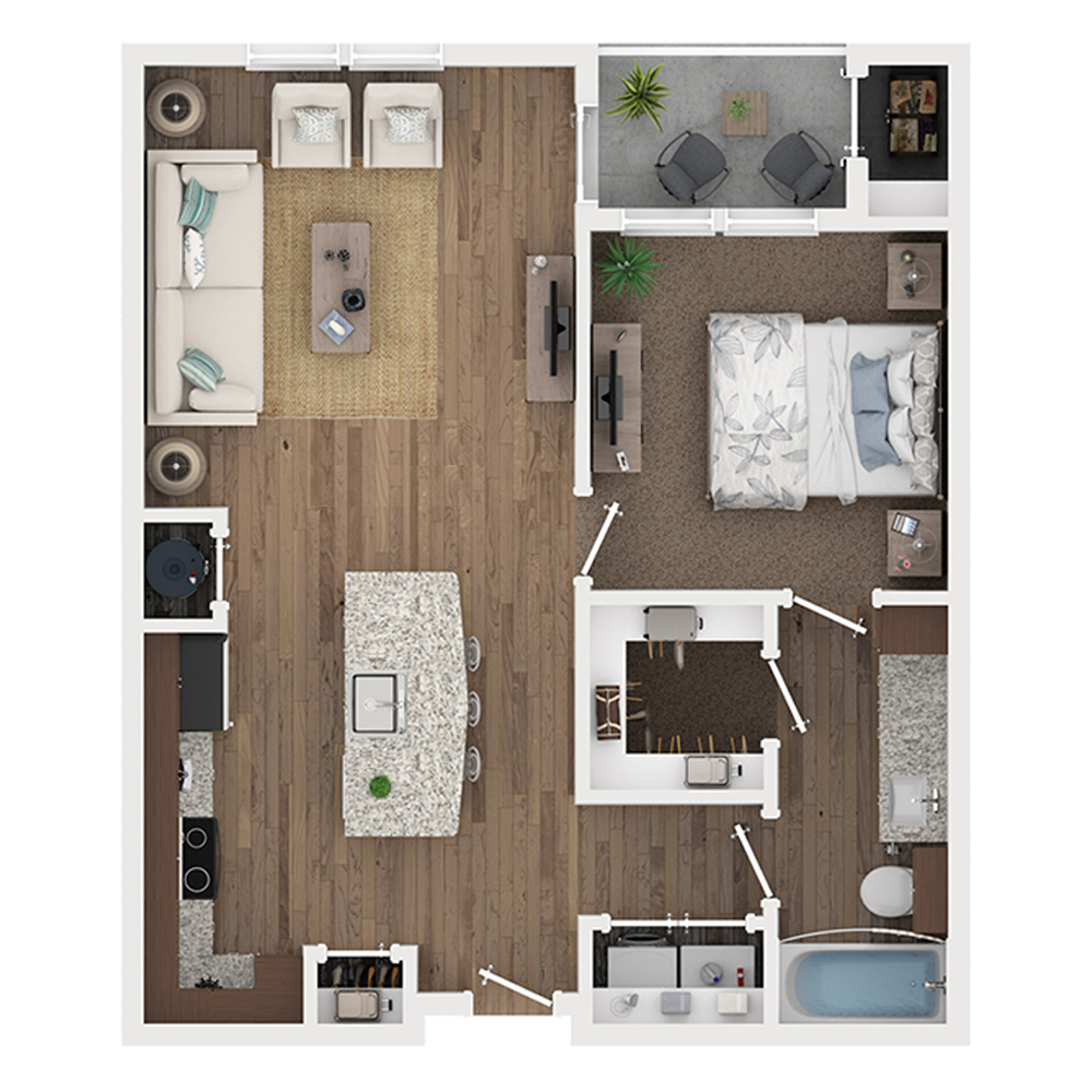 A1 floorplan layout