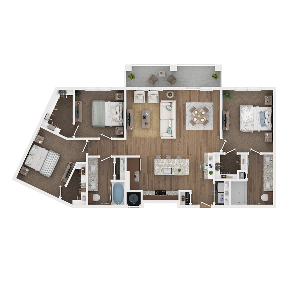 C1 floorplan layout