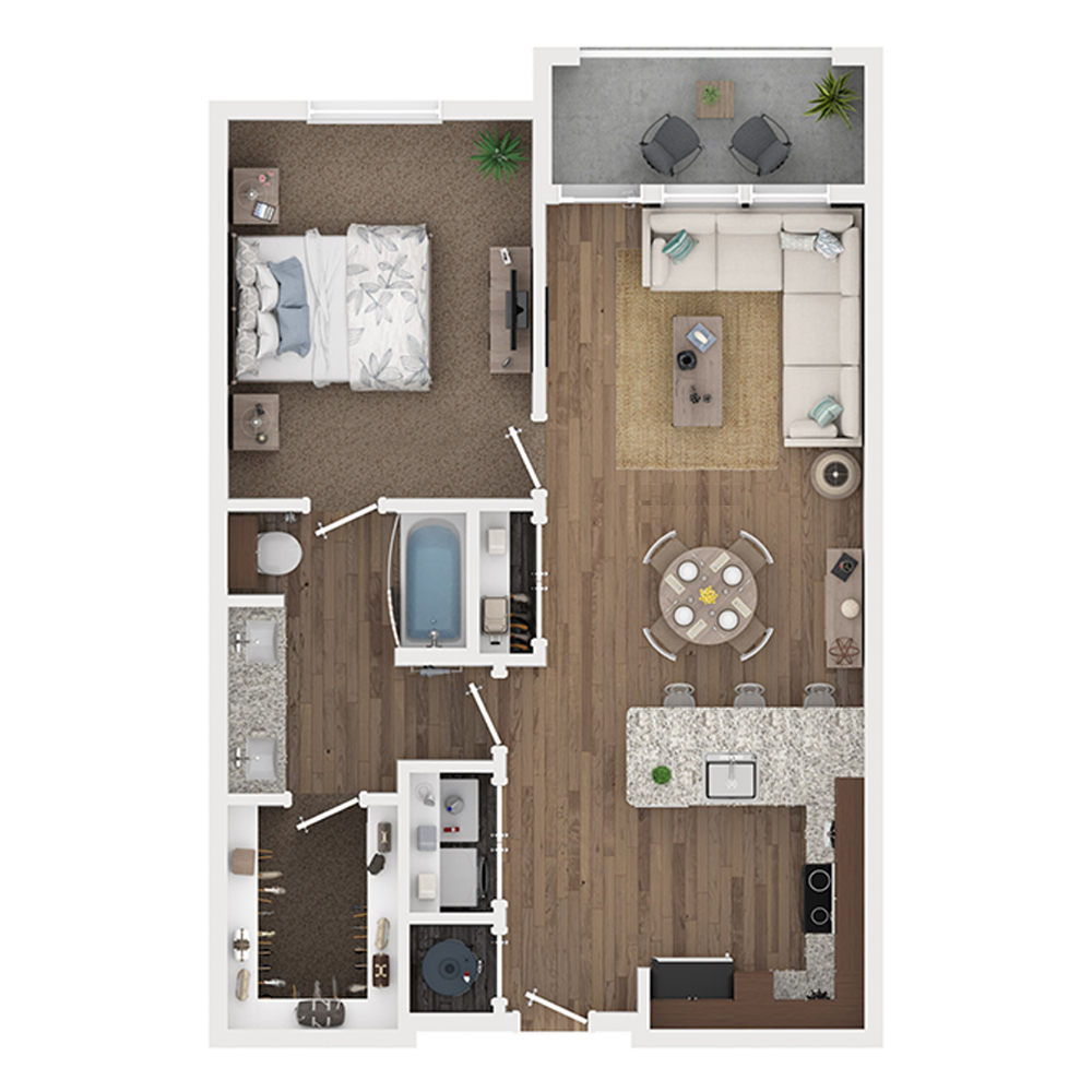 A2 floorplan layout
