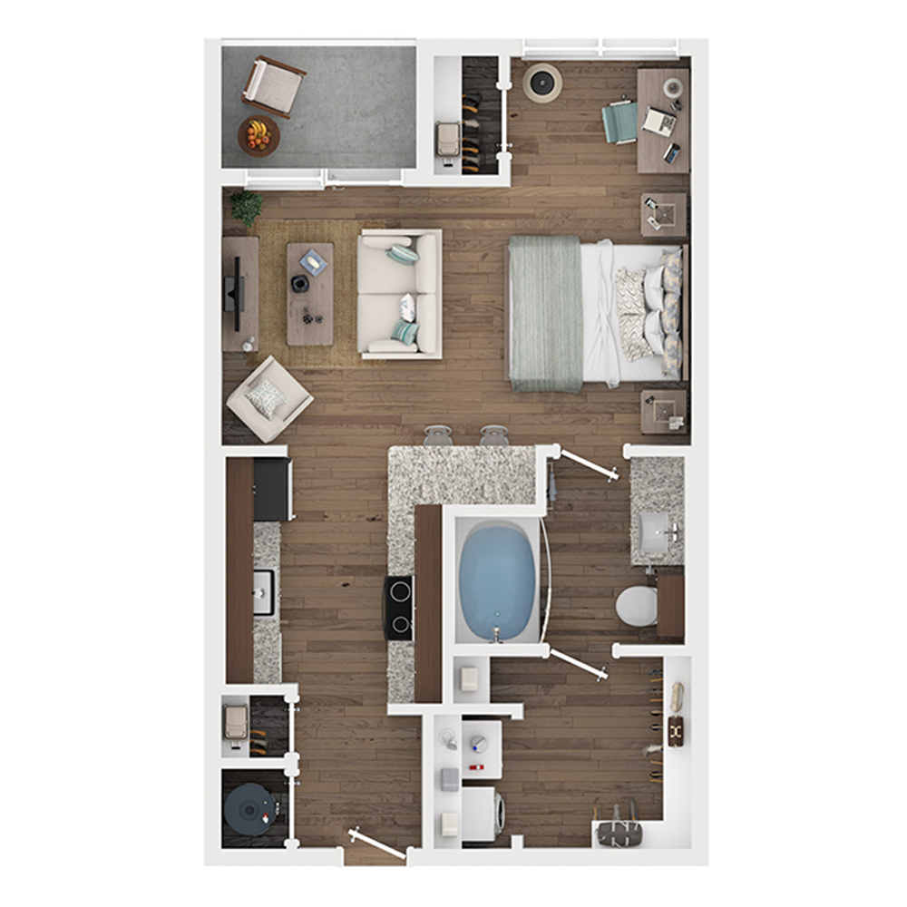 S1 floorplan layout