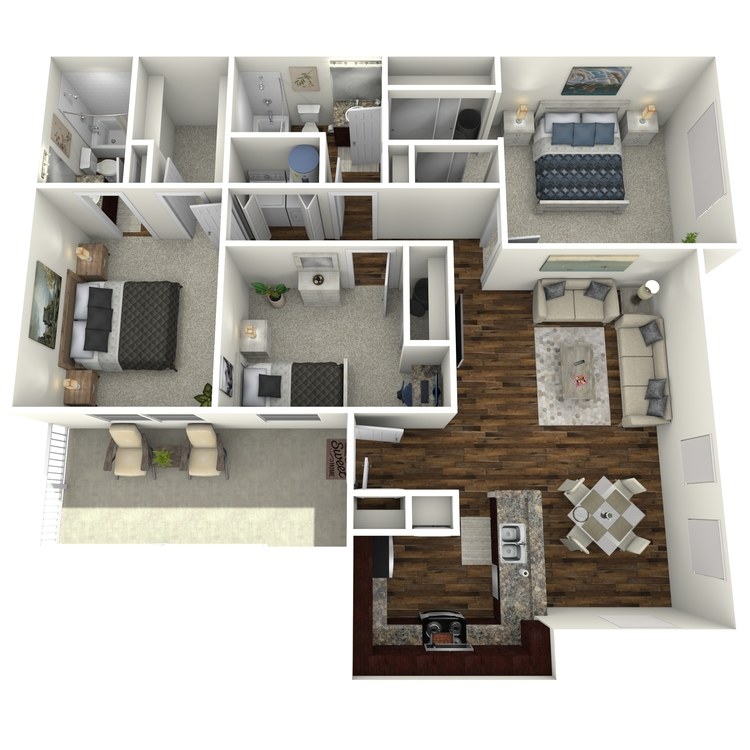 C1 floorplan layout