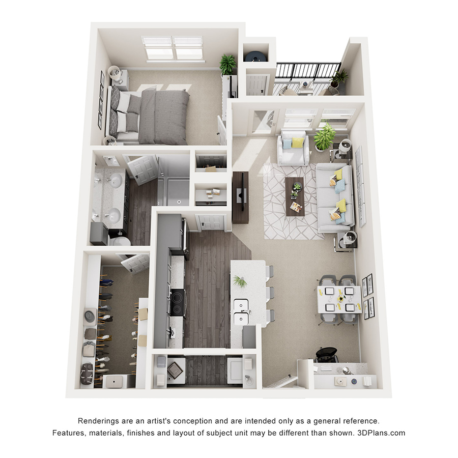 1A1 floorplan layout