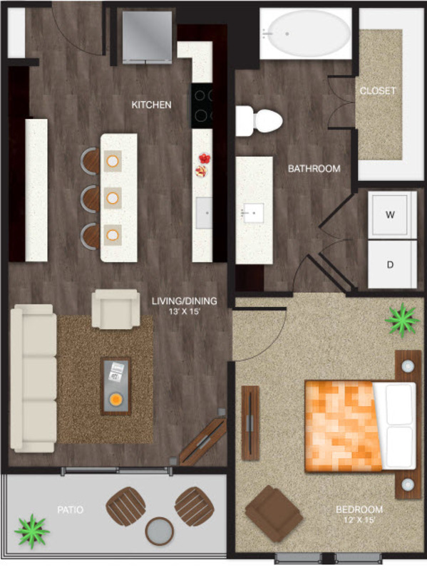 A2 floorplan layout