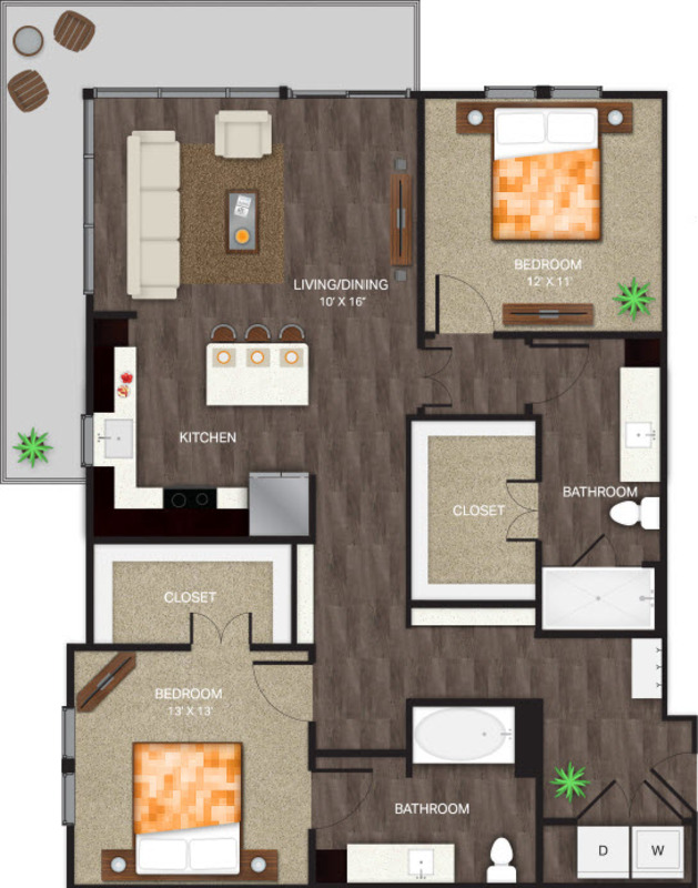 B2 floorplan layout