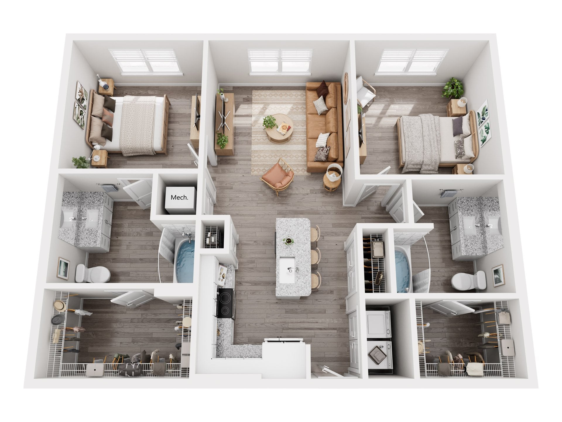 B1 floorplan layout